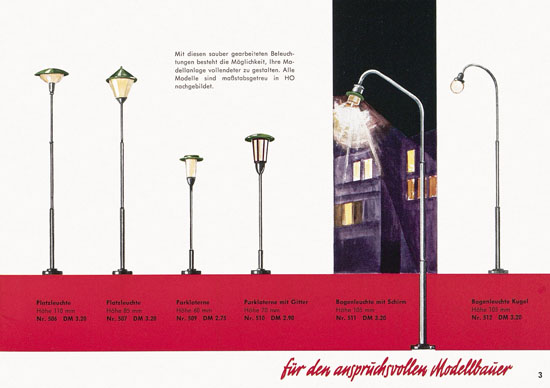 Seite 3 Brawa Katalog 1963-1964