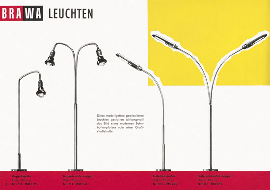 Seite 4 Brawa Katalog 1963-1964