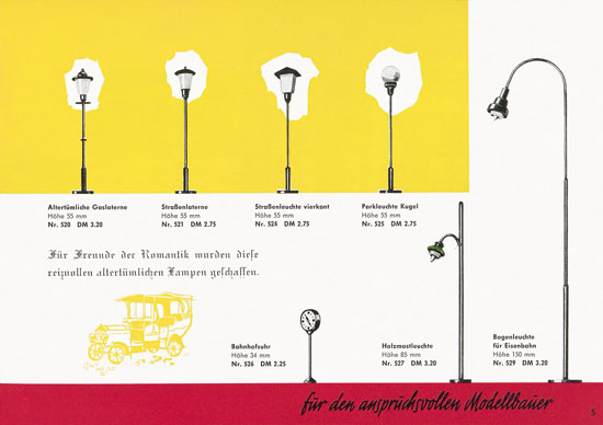 Seite 5 Brawa Katalog 1963-1964