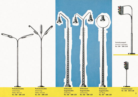 Seite 7 Brawa Katalog 1963-1964