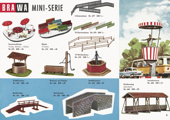 Seite 9 Brawa Katalog 1963-1964