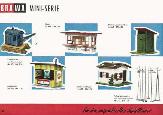 Seite 10 Brawa Katalog 1963-1964