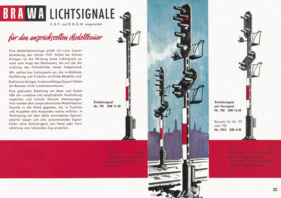 Seite 25 Brawa Katalog 1963-1964
