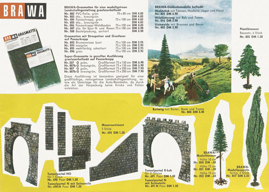 Seite 7 Brawa Katalog 1964-1965