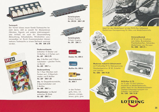 Brawa Katalog 1964-1965