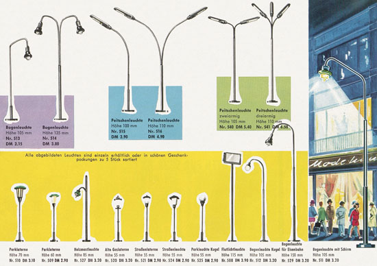Seite 3 Brawa Katalog 1967-1968