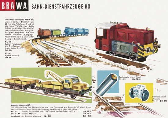 Seite 6 Brawa Katalog 1967-1968