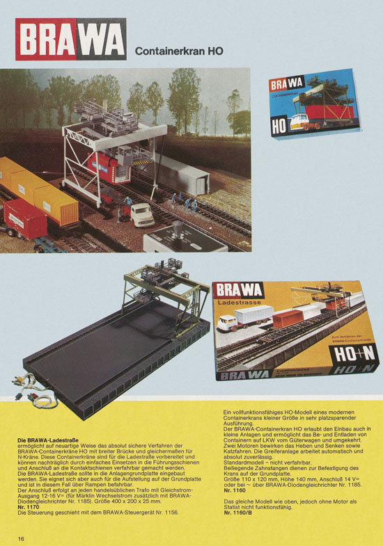 Brawa Katalog 1975-1976