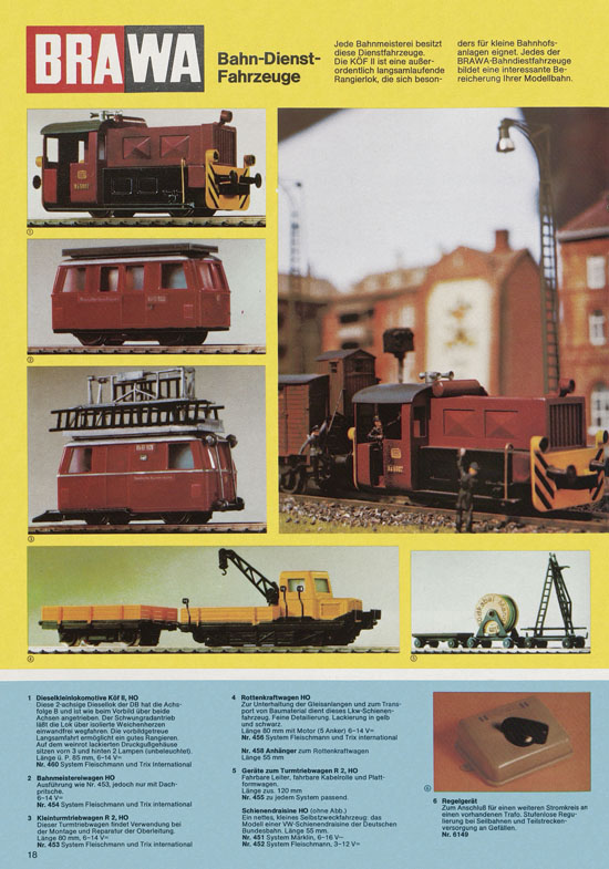 Brawa Katalog 1975-1976