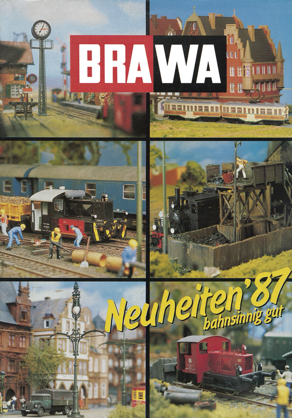 Brawa Faltblatt Neuheiten 1987