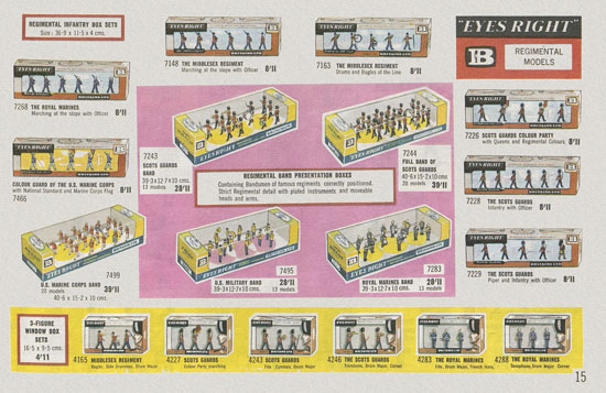 Britains Models catalog 1965