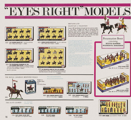 Britains Super Toy Models 1972