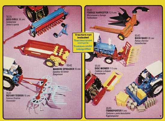 Britains Miniature world of life-like models catalog 1977