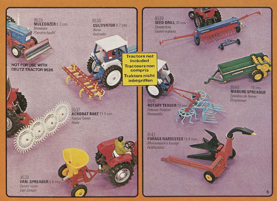 Britains Miniature world of life-like models catalog 1978