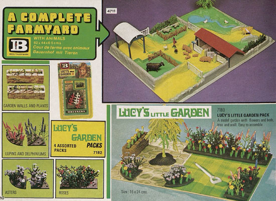 Britains Miniature world of life-like models catalog 1978