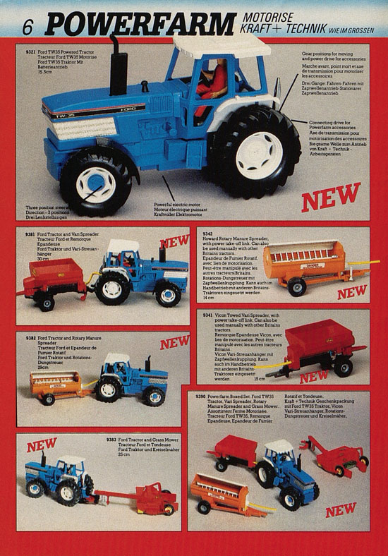 Britains Toy catalogue 1987