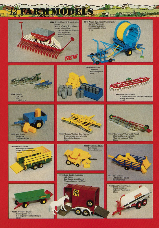 Britains Toy catalogue 1987