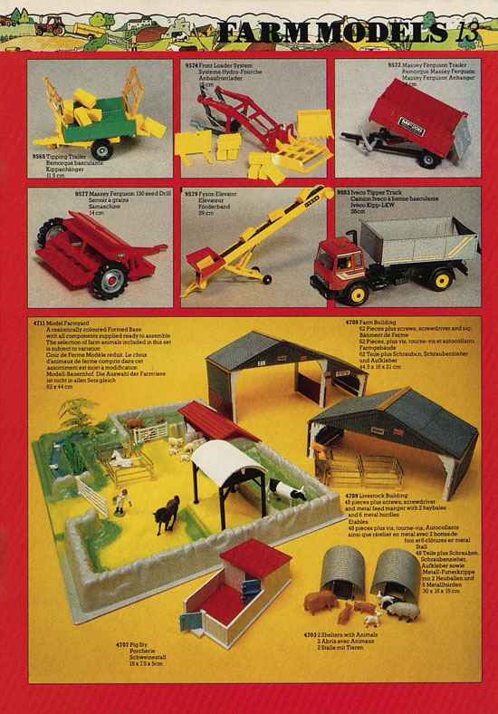 Britains Toy catalogue 1987