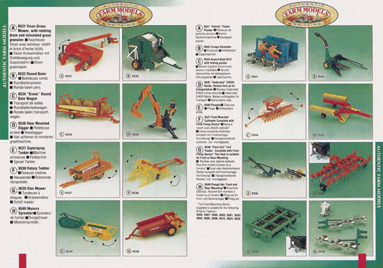 Britains catalog 1992