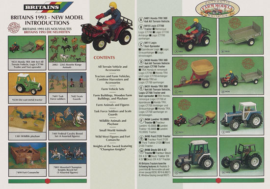 Seite 2 Britains catalog 1993
