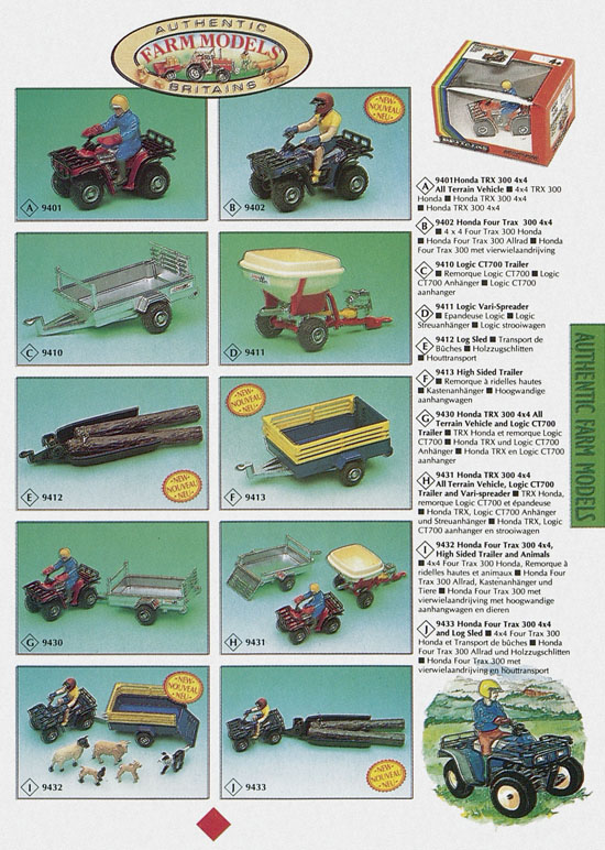 Britains catalog 1994