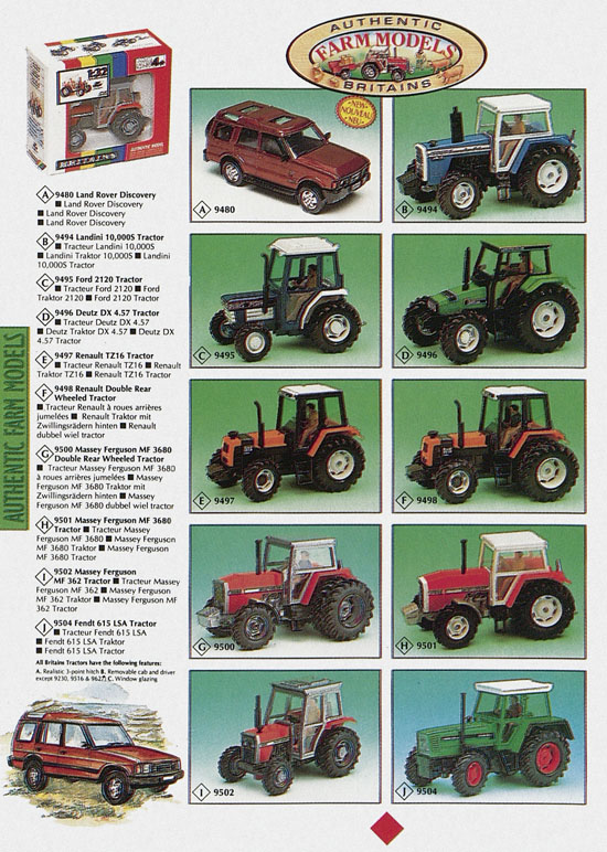 Britains catalog 1994