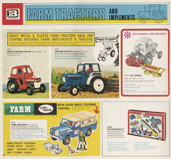 Britains Super Toy Models 1973
