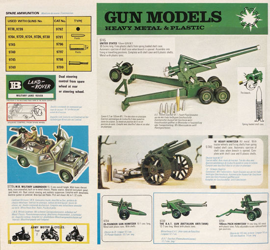 Britains Super Toy Models 1973
