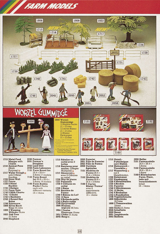 Britains Toy catalogue 1982