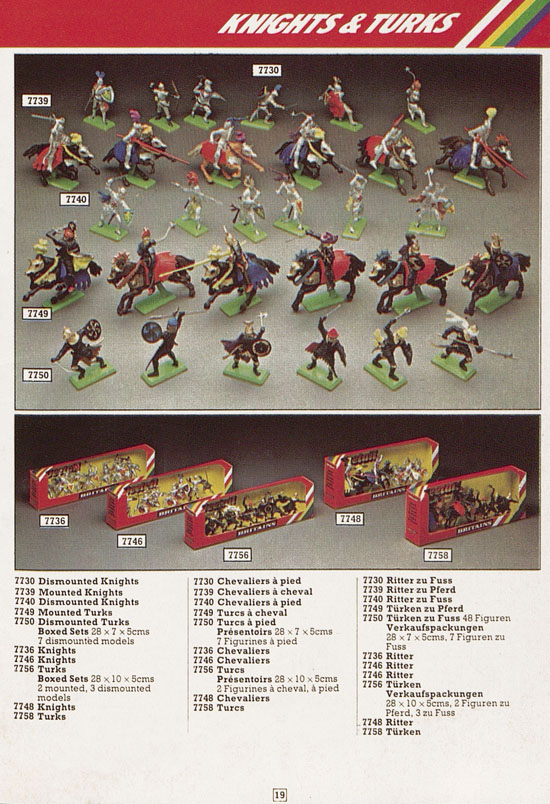 Britains Toy catalogue 1982