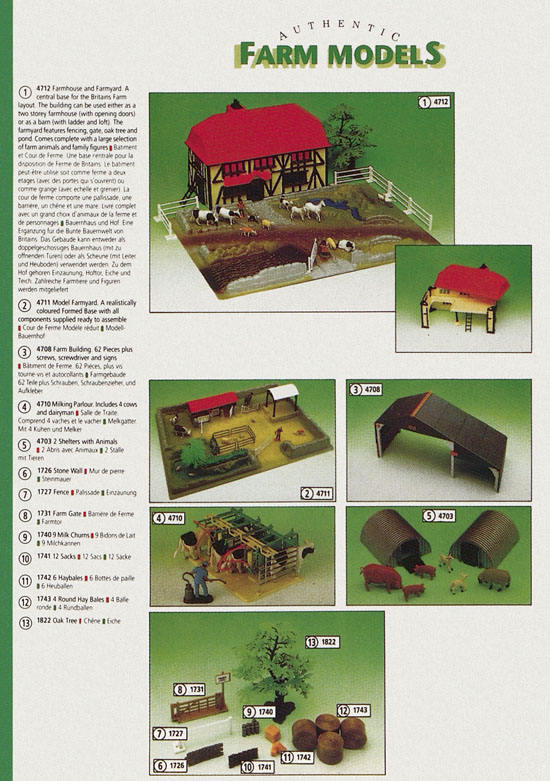 Britains catalog 1989