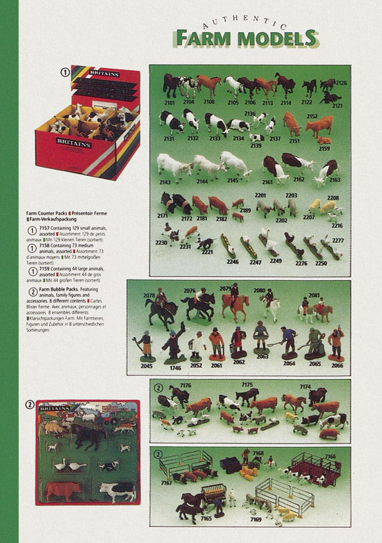 Britains catalog 1989