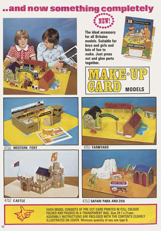 Britains Trade catalogue 1977