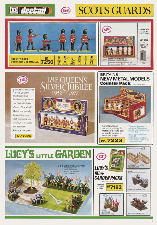 Britains Trade catalogue 1977