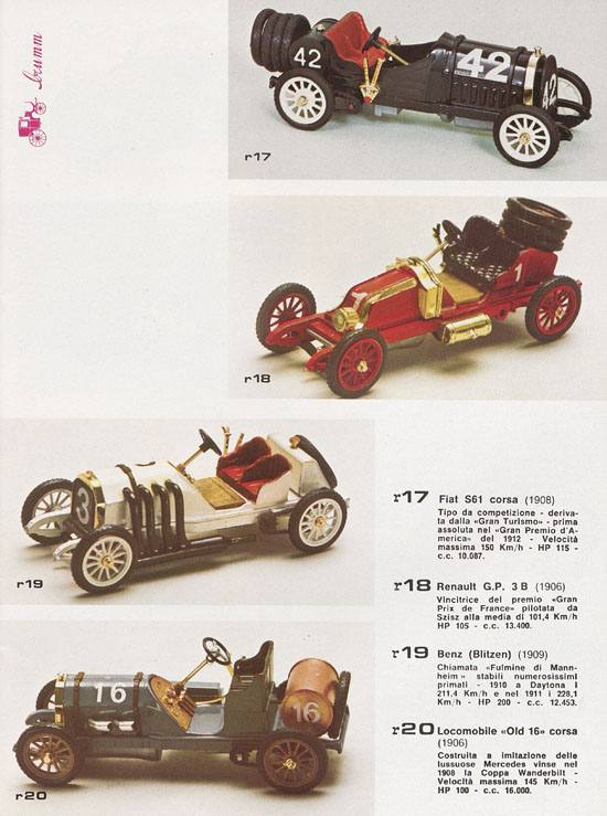 Brumm Katalog catalogo 1984