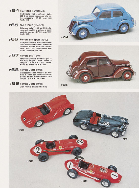 Brumm Katalog catalogo 1984