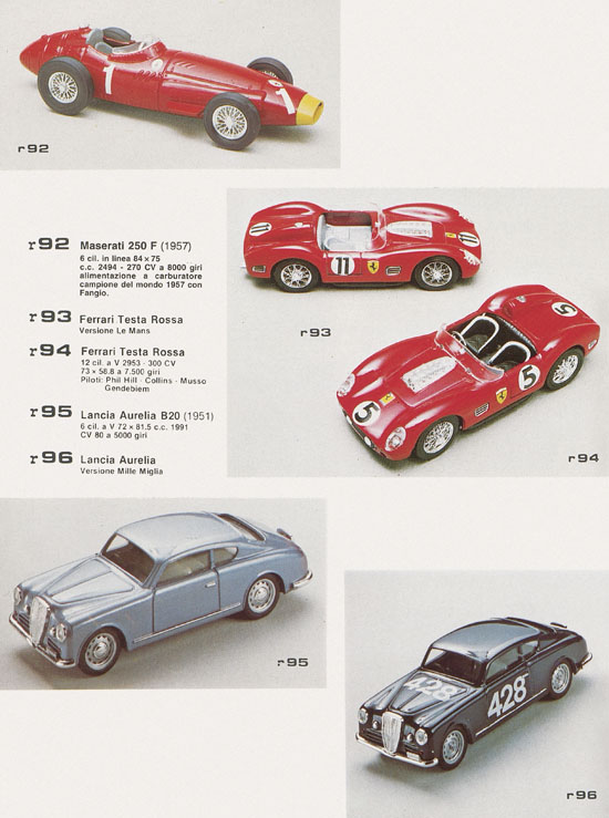 Brumm Katalog catalogo 1984