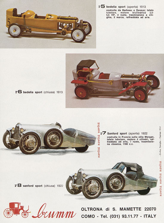 Brumm Katalog Catalogo 1977