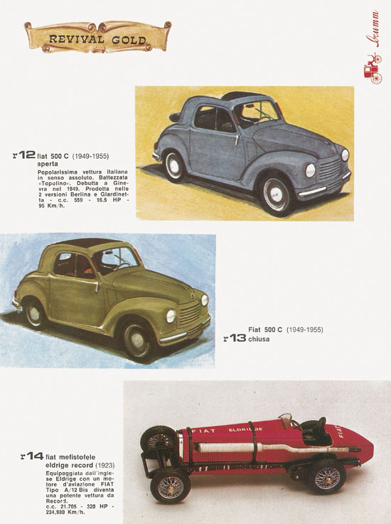 Brumm Katalog Catalogo 1978