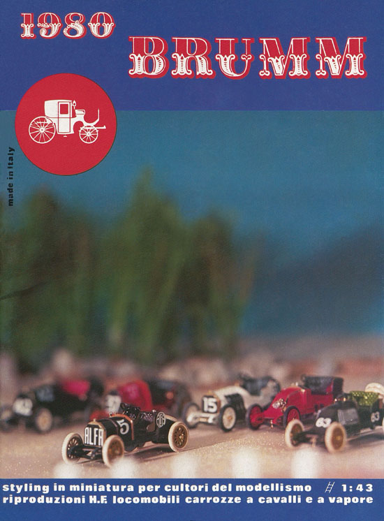 Brumm Katalog Catalogo 1980