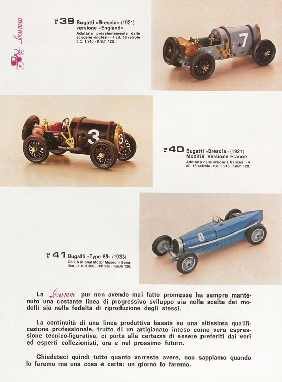 Brumm Katalog Catalogo 1980