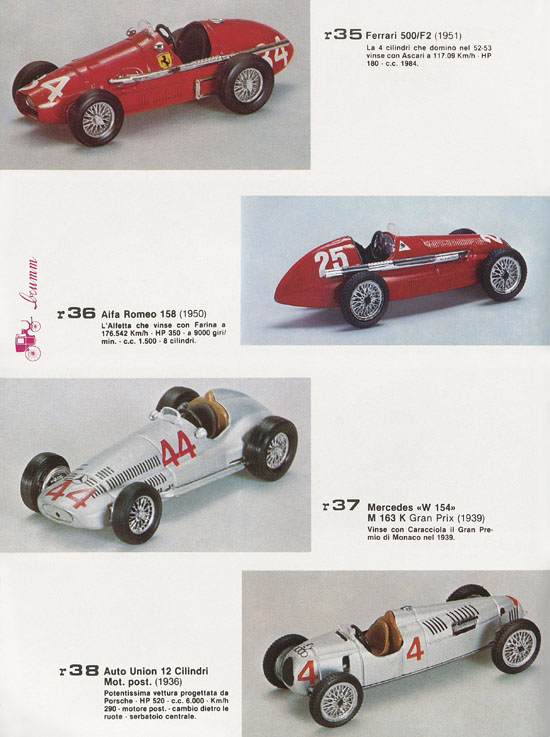 Brumm Katalog Catalogo 1981