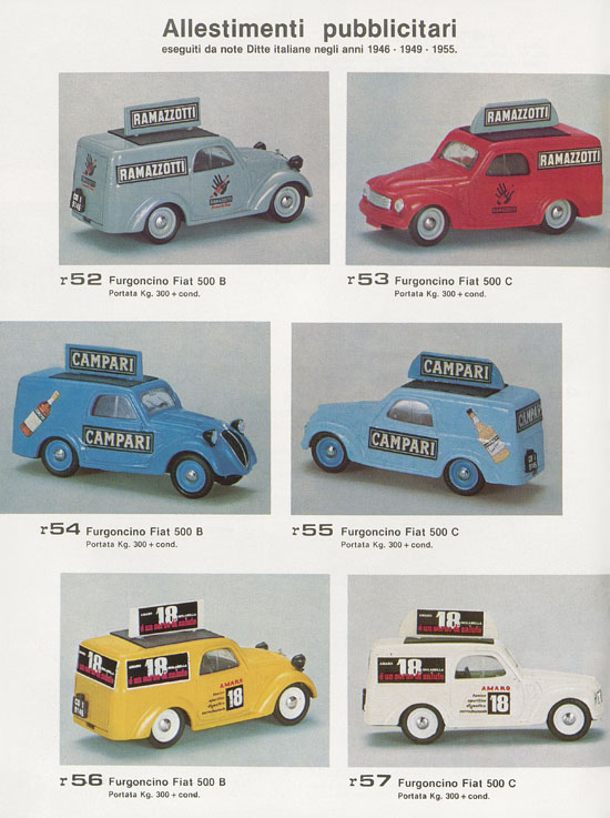 Brumm Katalog Catalogo 1981