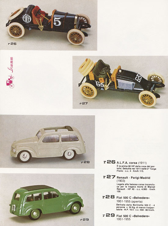 Brumm Katalog Catalogo 1982