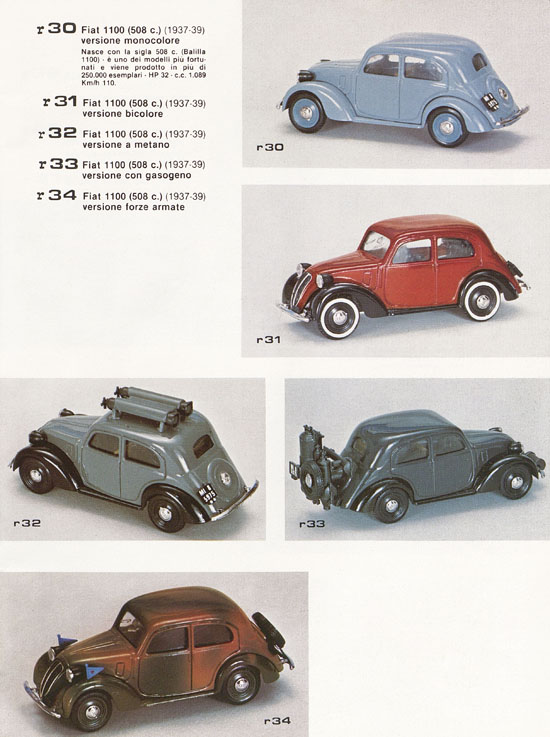 Brumm Katalog Catalogo 1982