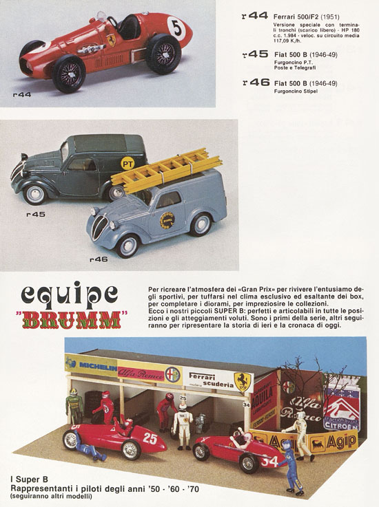 Brumm Katalog Catalogo 1982