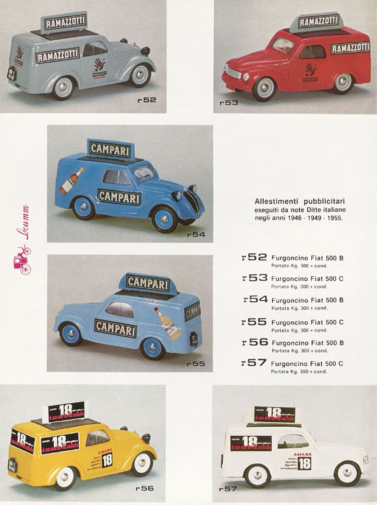 Brumm Katalog Catalogo 1982