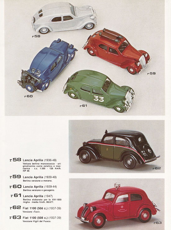 Brumm Katalog Catalogo 1982