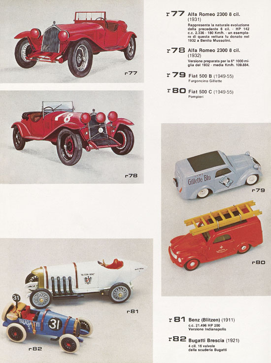 Brumm Katalog Catalogo 1982