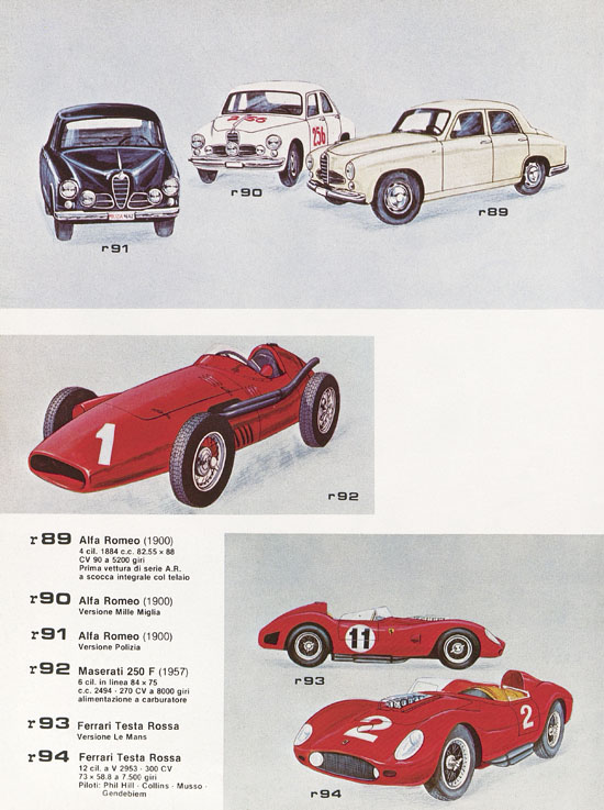 Brumm Katalog Catalogo 1982